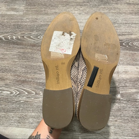 INDIGO RD / SNAKESKIN LOAFER - Picture 5 of 6